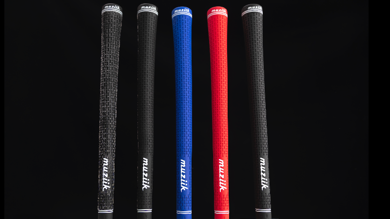 雨でも汗でも滑らないムジークのグリップ